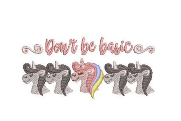 Don't Be Basic