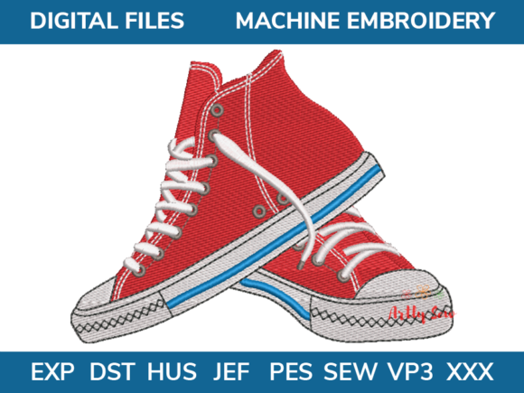 Sneakers Embroidery Design Review